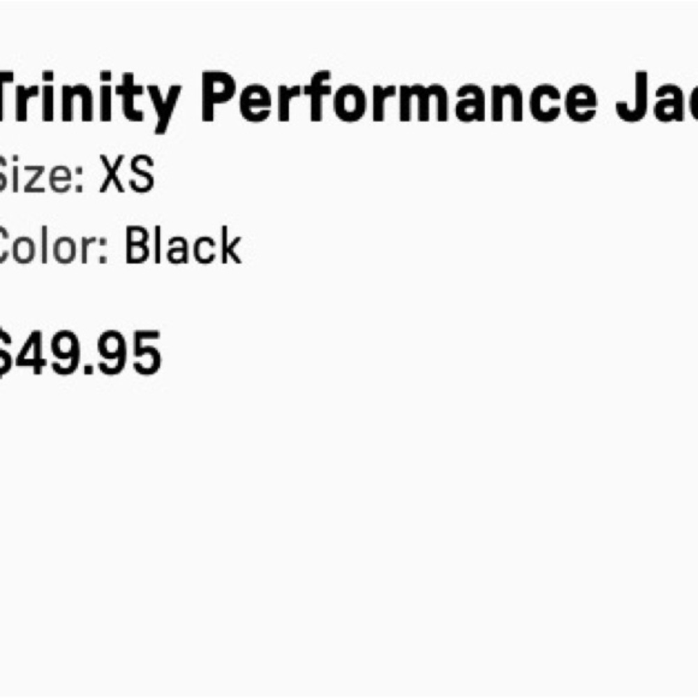 Fabletics Trinity Performance Jacket black XS. - Picture 7 of 7